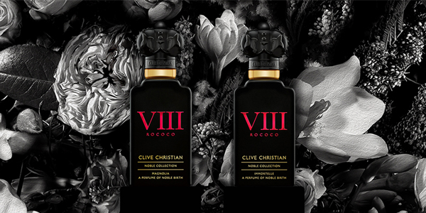 Clive Christian расширяет свою коллекцию : Noble VIII Rococo Magnolia и Rococo Immortelle
